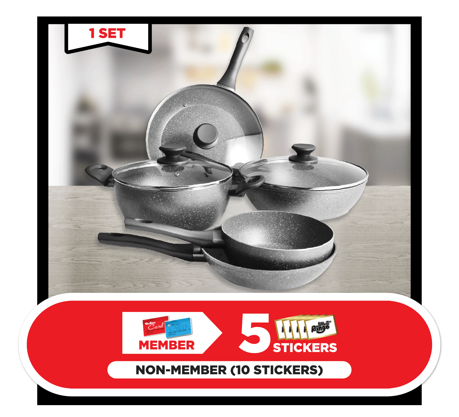 RINGO BRANDED COOKWARE